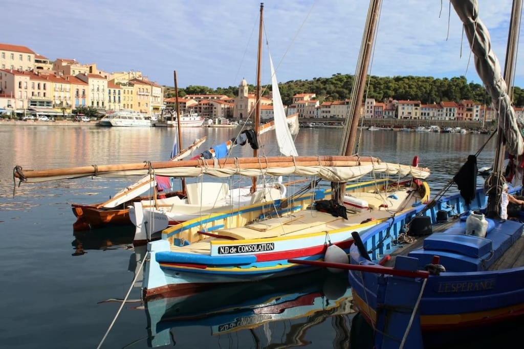 Ferienwohnung Studio Bon Dia/Balcon/Proche Criques Et Collioure Port Vendres Exterior foto